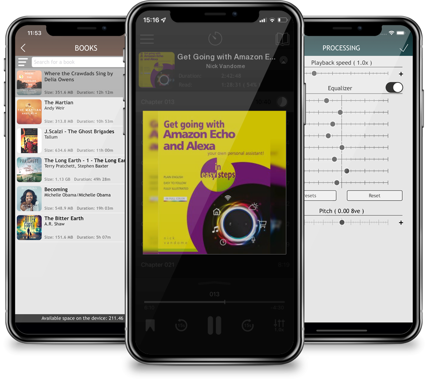 Audiobook Get Going with Amazon Echo and Alexa in Easy Steps by Nick Vandome