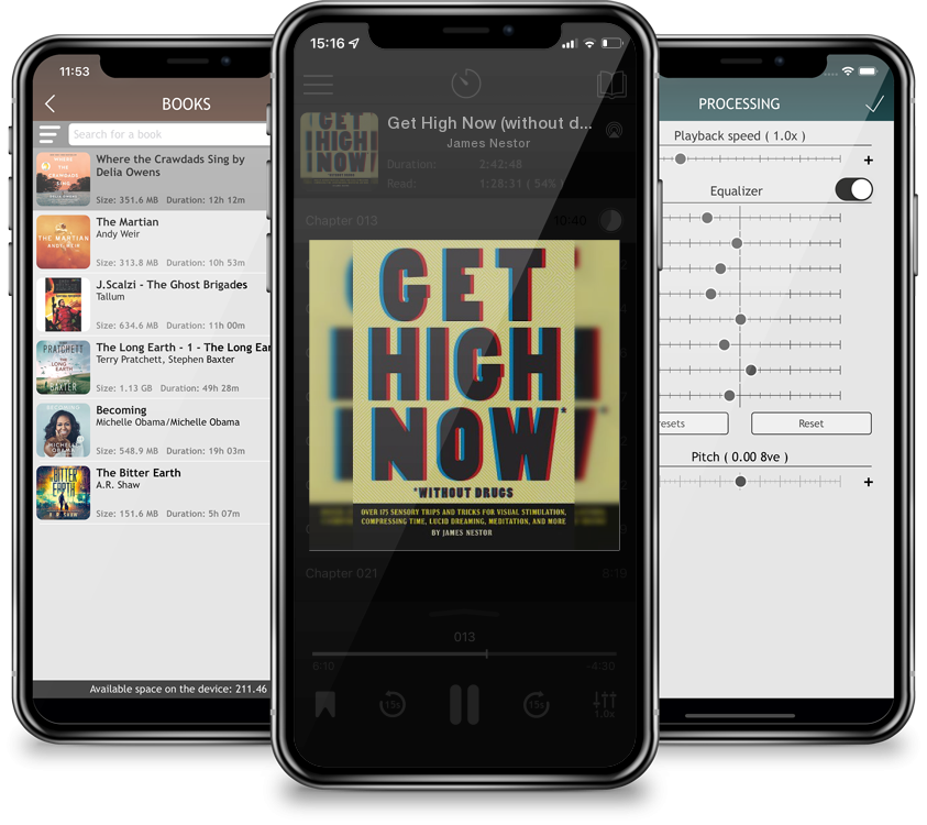 Audiobook Get High Now (without drugs) by James Nestor