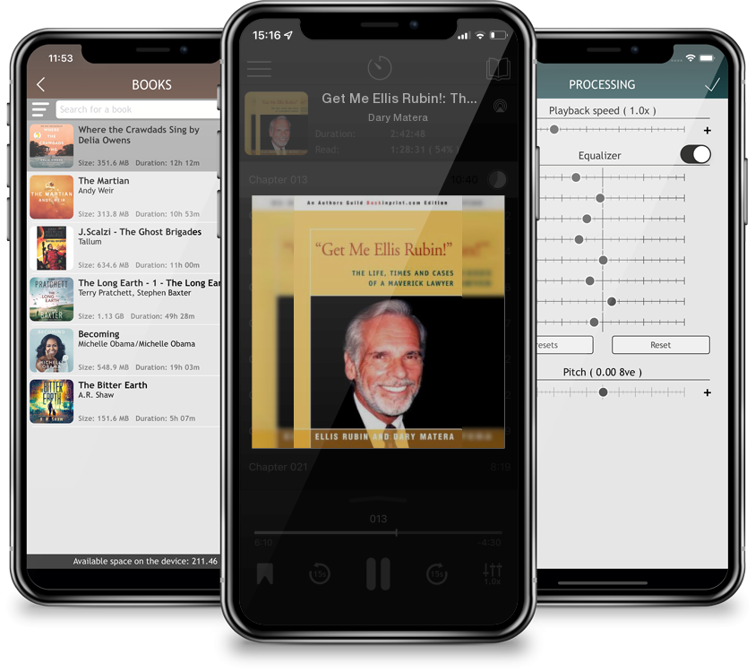 Audiobook Get Me Ellis Rubin!: The Life, Times and Cases of a Maverick Lawyer by Dary Matera