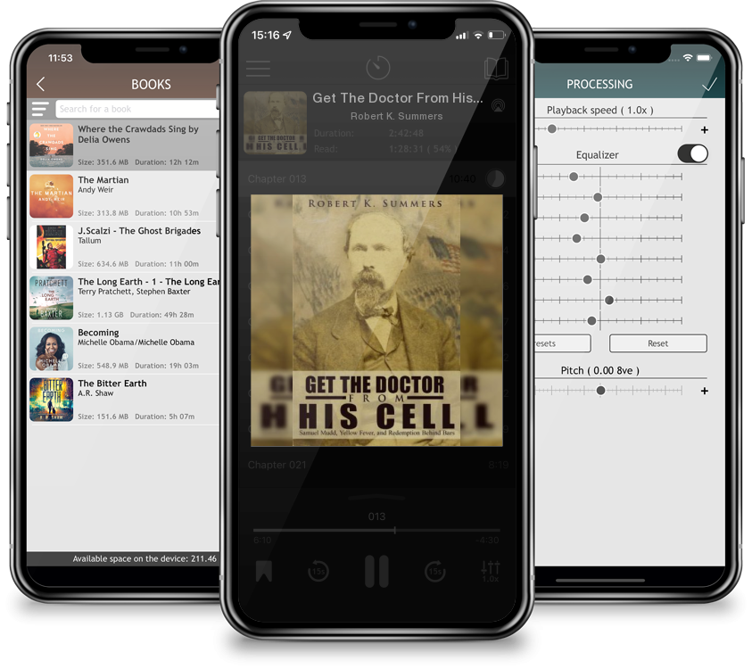 Audiobook Get The Doctor From His Cell: Samuel Mudd, Yellow Fever, and Redemption Behind Bars by Robert K. Summers