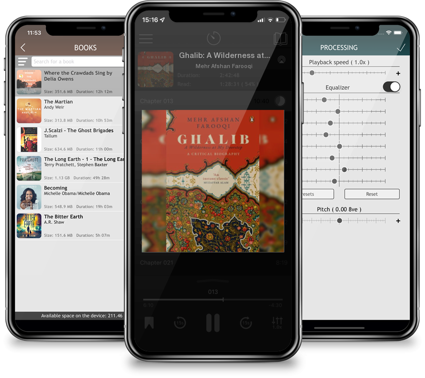 Audiobook Ghalib: A Wilderness at My Doorstep: A Critical Biography by Mehr Afshan Farooqi