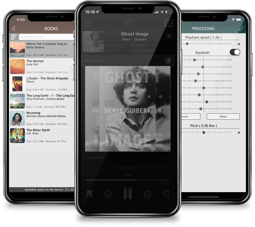 Audiobook Ghost Image by Hervé Guibert