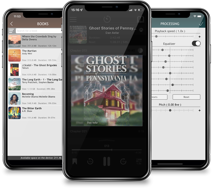 Audiobook Ghost Stories of Pennsylvania by Dan Asfar