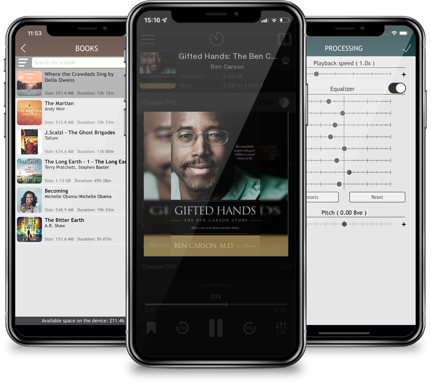 Audiobook Gifted Hands: The Ben Carson Story (Mass Market Paperbound) by Ben Carson