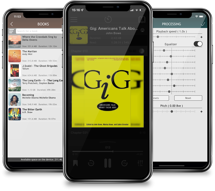 Audiobook Gig: Americans Talk About Their Jobs by John Bowe