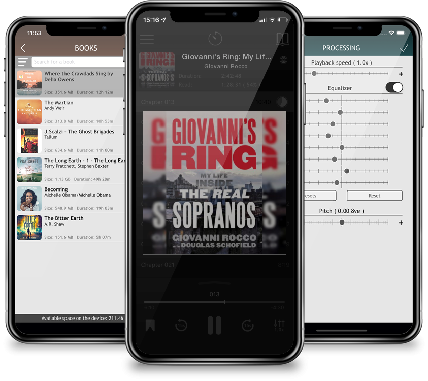 Audiobook Giovanni\'s Ring: My Life Inside the Real Sopranos by Giovanni Rocco