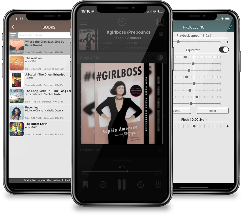 Listen #girlboss (Prebound) by Sophia Amoruso in MP3 Audiobook Player for free