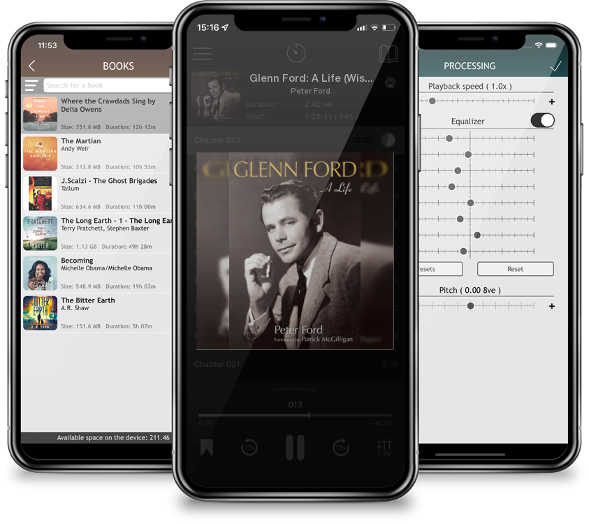 Audiobook Glenn Ford: A Life (Wisconsin Film Studies) by Peter Ford