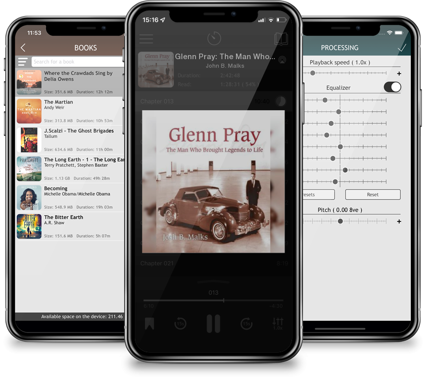 Audiobook Glenn Pray: The Man Who brought Legends to Life by John B. Malks