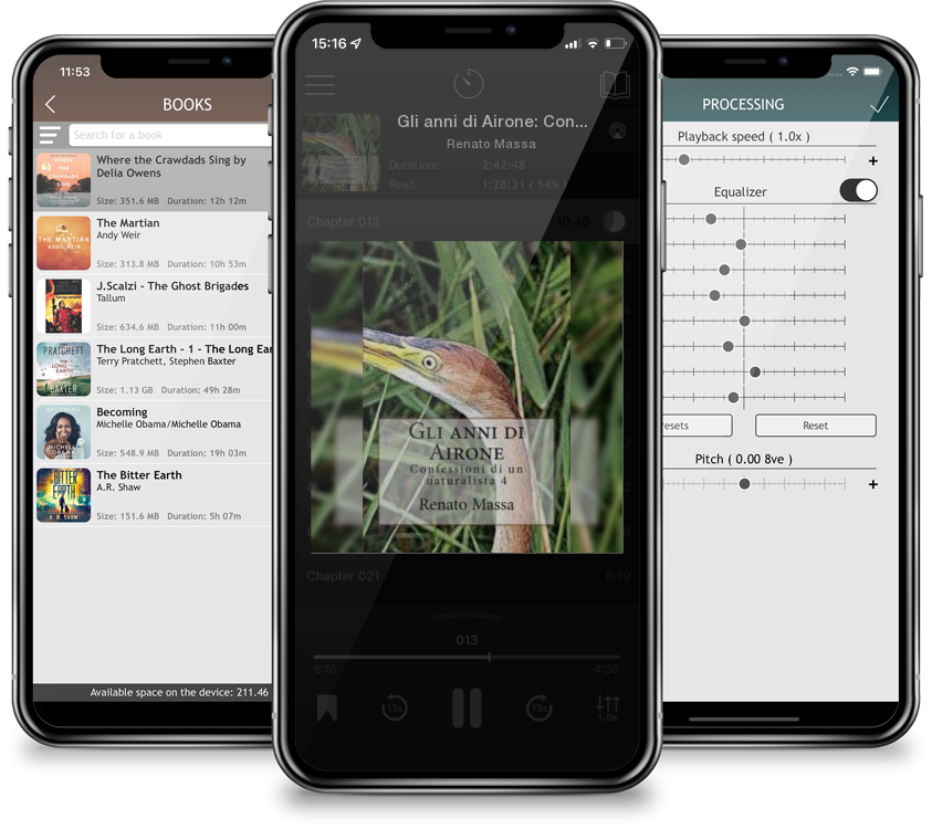 Audiobook Gli anni di Airone: Confessioni di un naturalista 4 by Renato Massa