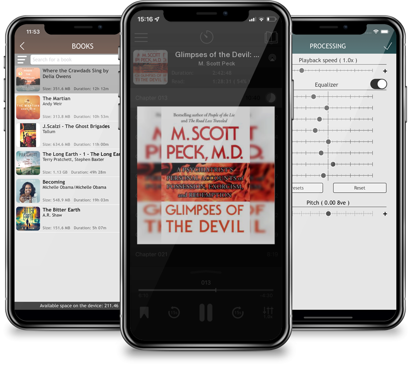 Audiobook Glimpses of the Devil: A Psychiatrist\'s Personal Accounts of Possession, by M. Scott Peck