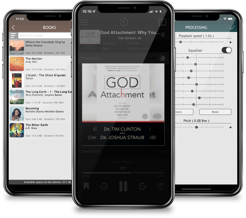 Audiobook God Attachment: Why You Believe, Act, and Feel the Way You Do About God by Tim Clinton, Dr.