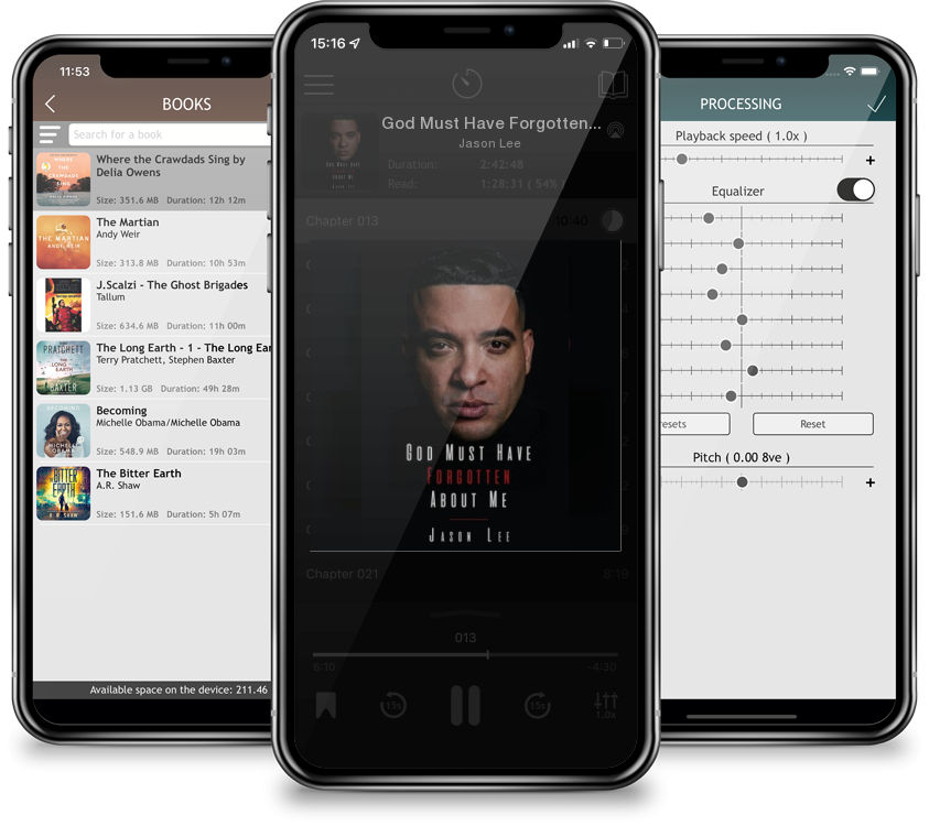 Audiobook God Must Have Forgotten About Me by Jason Lee