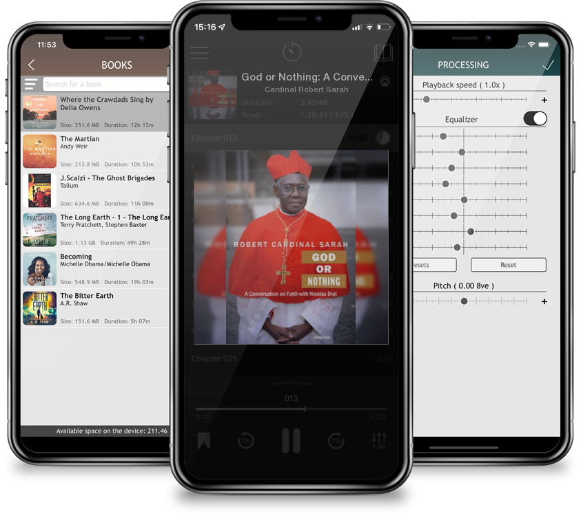 Listen God or Nothing: A Conversation on Faith by Cardinal Robert Sarah in MP3 Audiobook Player for free