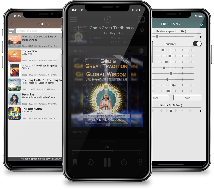 Audiobook God\'s Great Tradition of Global Wisdom: Guru Yoga-Satsang in the Integral Age by Brad Reynolds