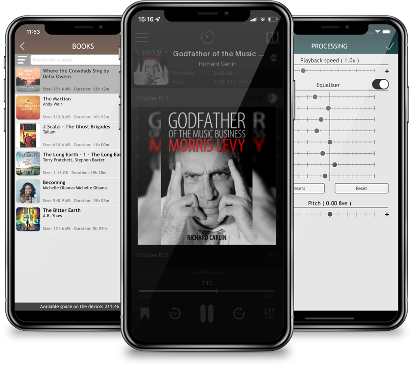 Audiobook Godfather of the Music Business: Morris Levy (American Made Music) by Richard Carlin