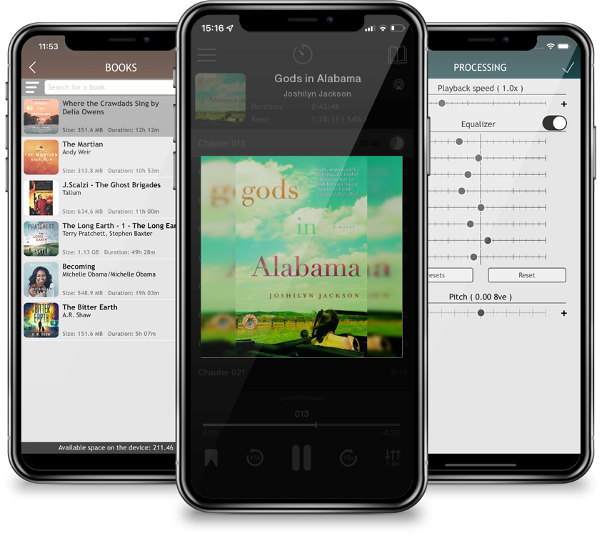 Audiobook Gods in Alabama by Joshilyn Jackson