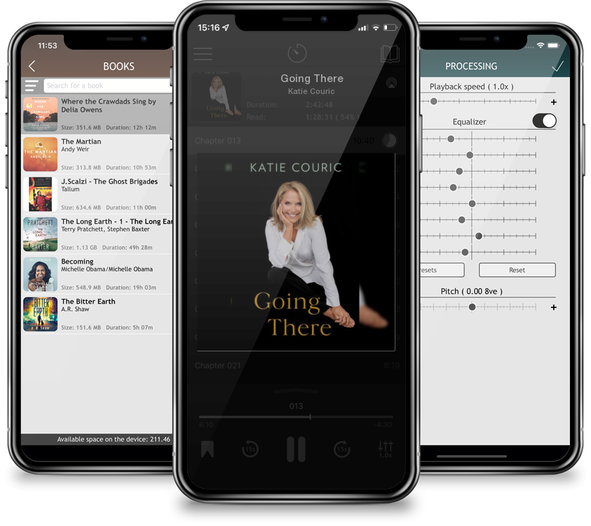 Audiobook Going There by Katie Couric