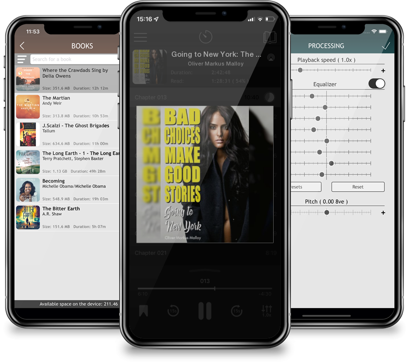 Audiobook Going to New York: The Strange True Story of the First Influencer by Oliver Markus Malloy