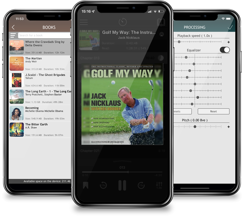 Audiobook Golf My Way: The Instructional Classic, Revised and Updated by Jack Nicklaus