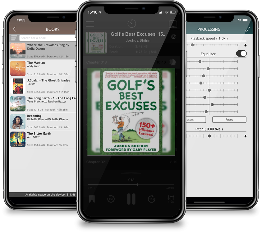 Audiobook Golf\'s Best Excuses: 150 Hilarious Excuses Every Golf Player Should Know by Joshua Shifrin