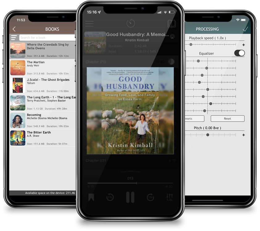 Audiobook Good Husbandry: A Memoir by Kristin Kimball