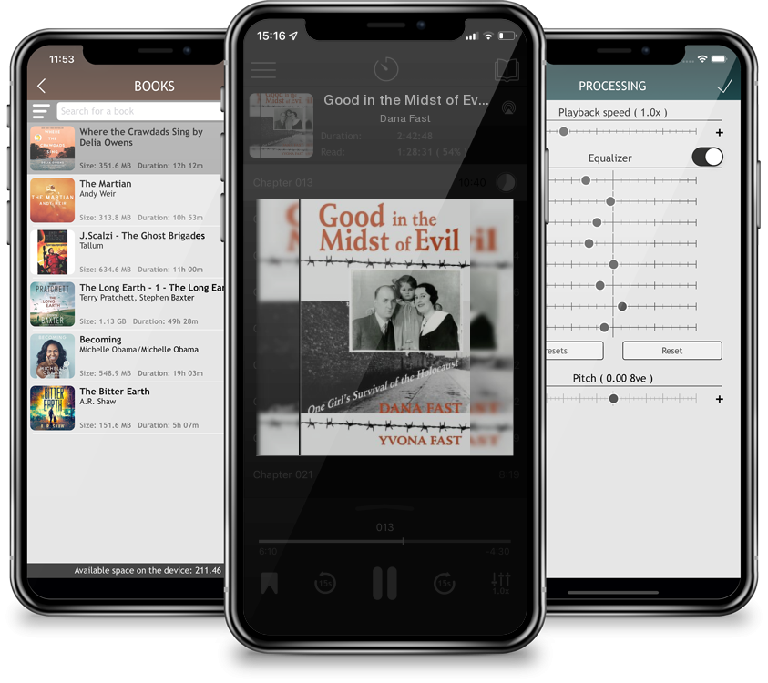 Audiobook Good in the Midst of Evil by Dana Fast
