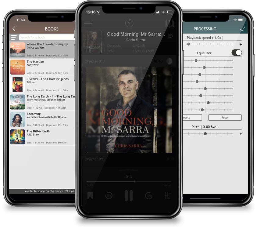 Audiobook Good Morning, Mr Sarra: My Life Working for a Stronger, Smarter Future for Our Children by Chris Sarra