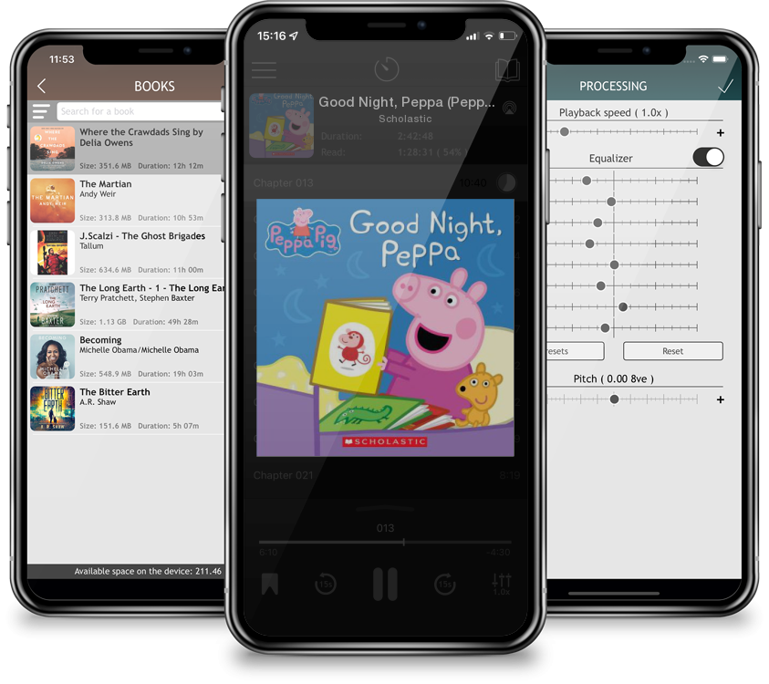 Audiobook Good Night, Peppa (Peppa Pig) (Board book) by Scholastic