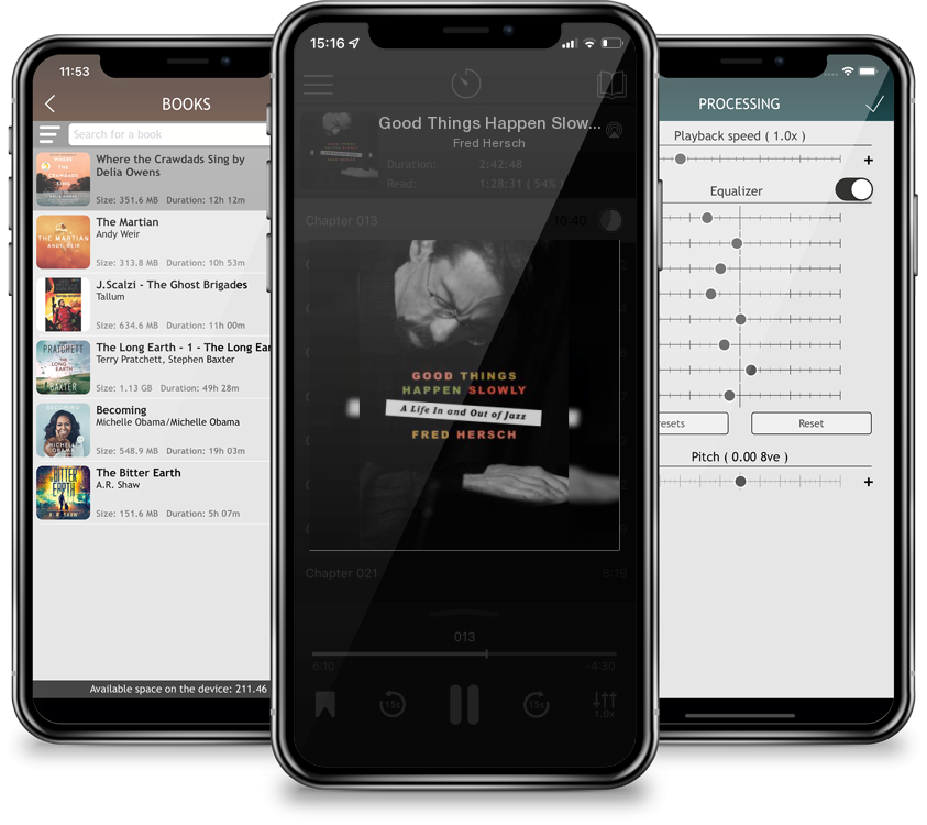 Audiobook Good Things Happen Slowly: A Life In and Out of Jazz by Fred Hersch