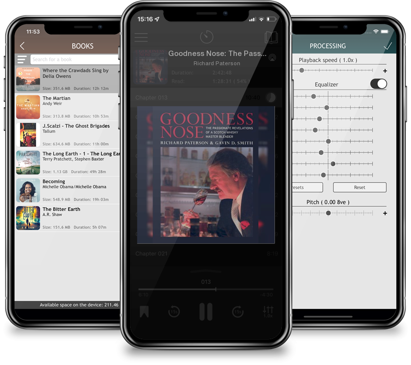 Audiobook Goodness Nose: The Passionate Revelations of a Scotch Whisky Master Blender by Richard Paterson