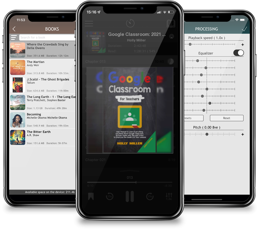 Audiobook Google Classroom: 2021 Edition. For Teachers. User Manual to Learn Everything you Need About Google Classroom. An Easy Guide with Tips a by Holly Miller
