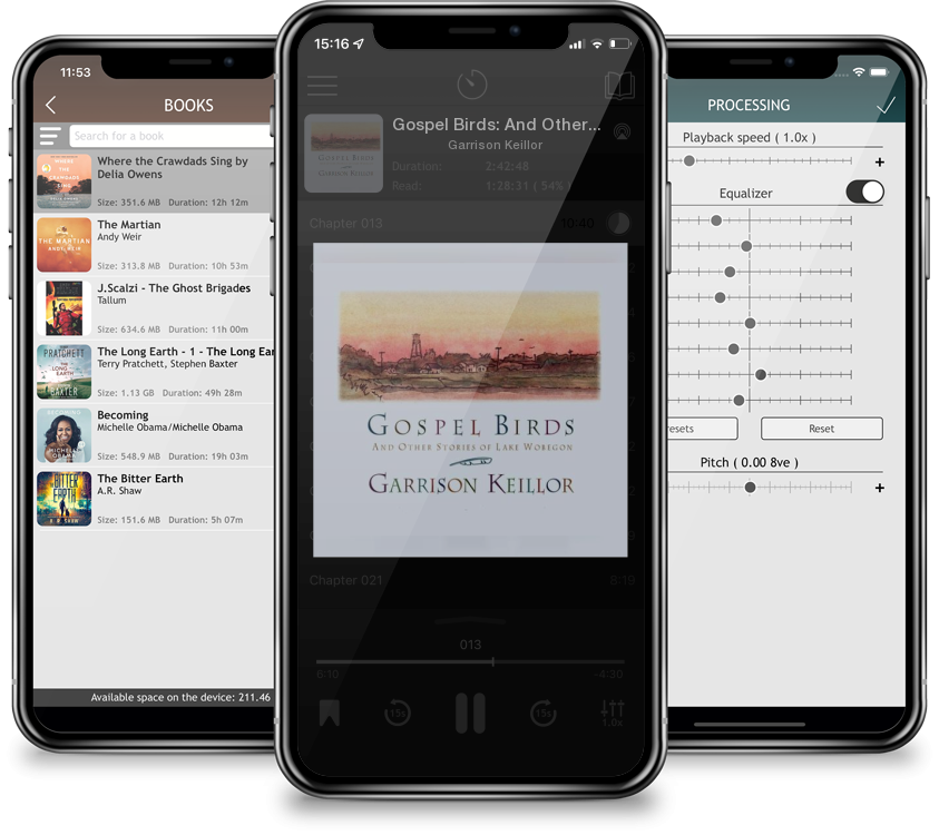 Audiobook Gospel Birds: And Other Stories of Lake Wobegon (CD-Audio) by Garrison Keillor