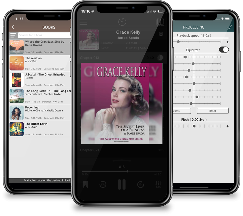 Audiobook Grace Kelly by James Spada