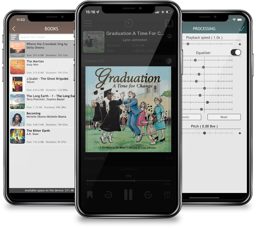 Audiobook Graduation A Time For Change: A For Better or For Worse Collection by Lynn Johnston