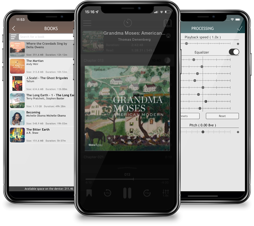 Audiobook Grandma Moses: American Modern by Thomas Denenberg