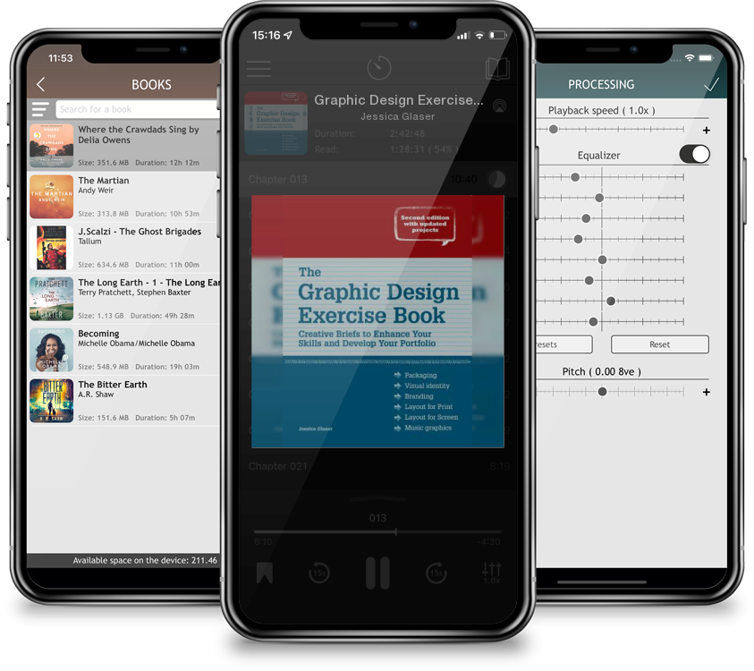 Audiobook Graphic Design Exercise Book - Revised Edition by Jessica Glaser