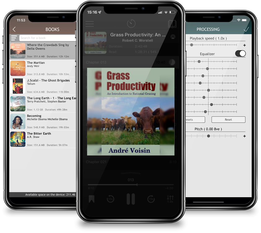 Audiobook Grass Productivity: An Introduction to Rational Grazing by Robert C. Worstell