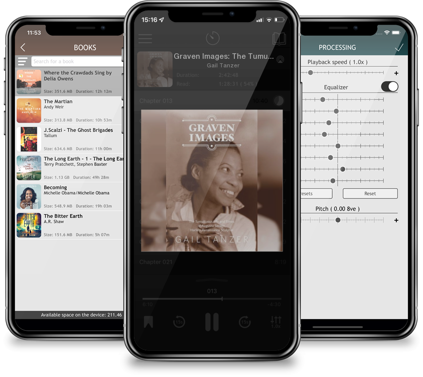 Audiobook Graven Images: The Tumultuous Life and Times of Augusta Savage, Harlem Renaissance Sculptor by Gail Tanzer