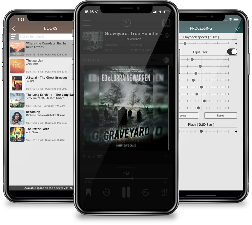 Audiobook Graveyard: True Haunting from an Old New England Cemetery (Ed & Lorraine Warren) by Ed Warren