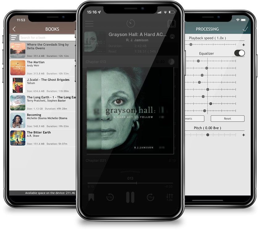 Audiobook Grayson Hall: A Hard ACT to Follow by R. J. Jamison