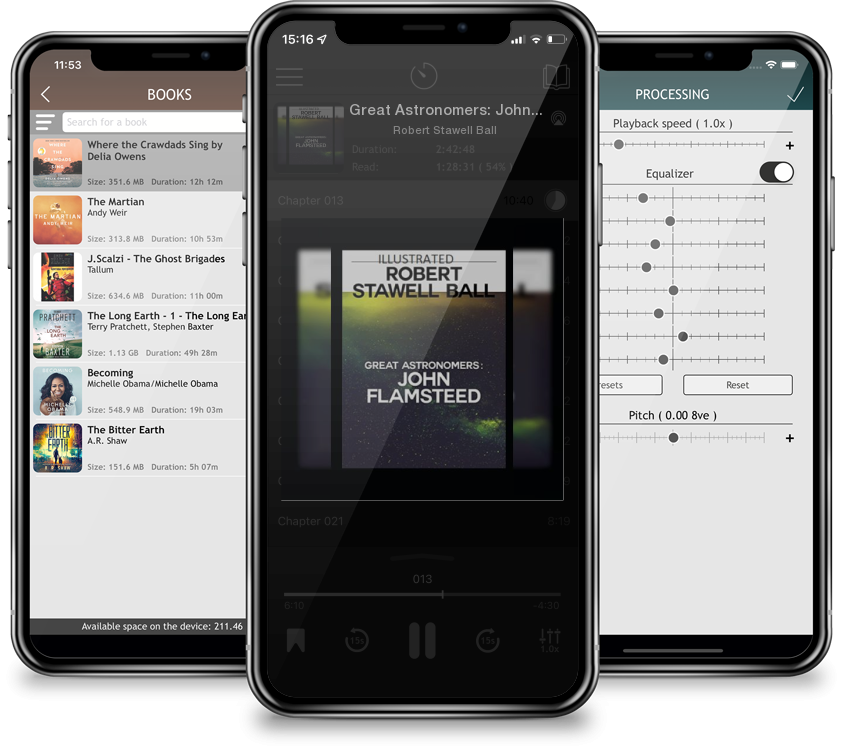 Audiobook Great Astronomers: John Flamsteed Illustrated by Robert Stawell Ball