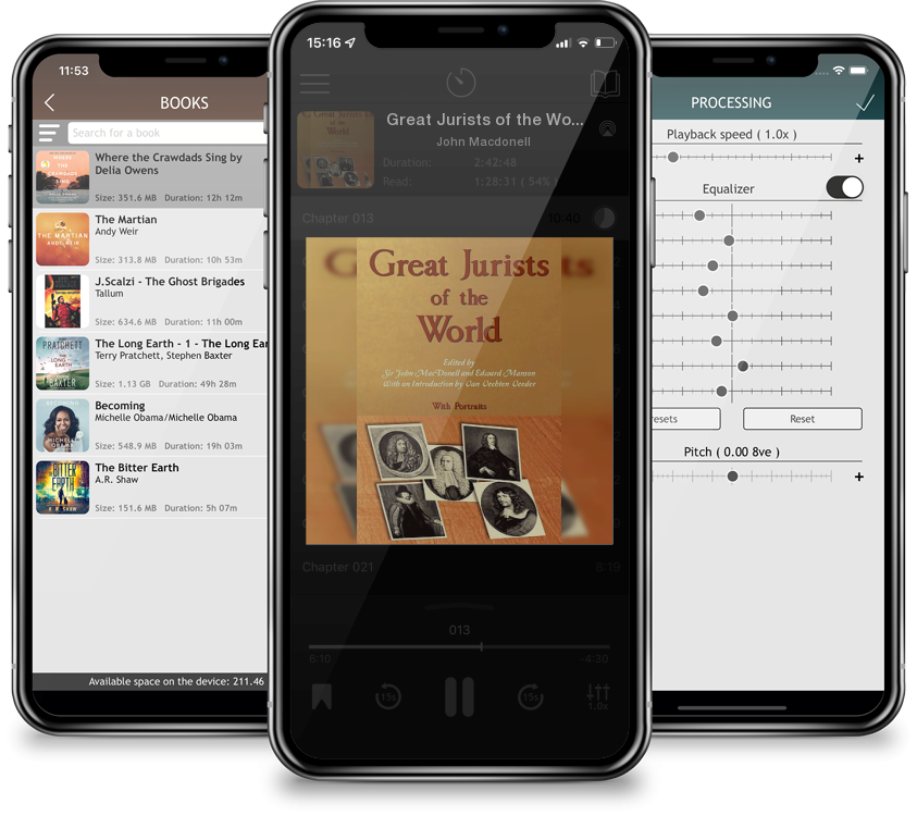 Audiobook Great Jurists of the World by John Macdonell