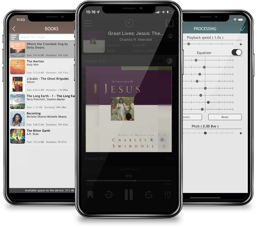 Audiobook Great Lives: Jesus: The Greatest Life of All by Charles R. Swindoll
