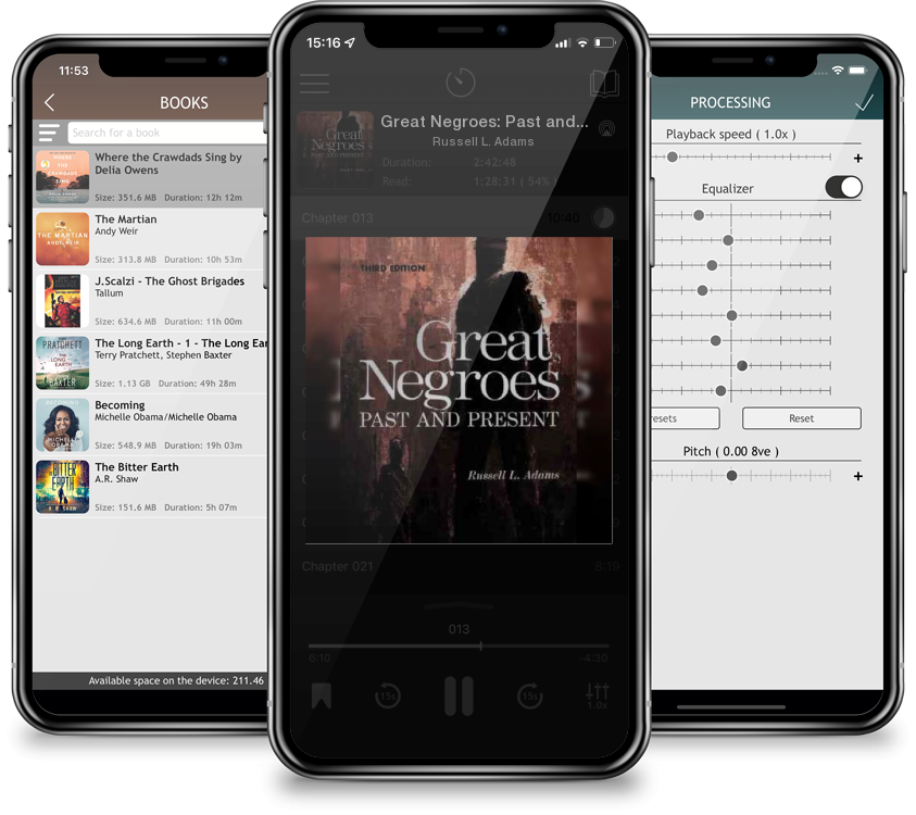 Audiobook Great Negroes: Past and Present: Volume One by Russell L. Adams