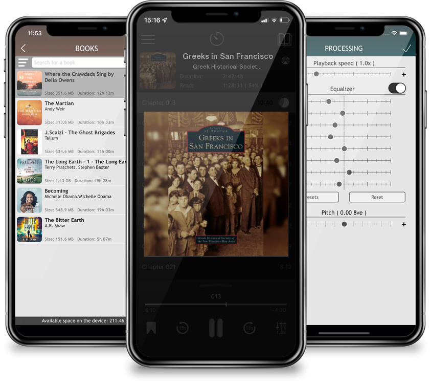 Audiobook Greeks in San Francisco by Greek Historical Society of the San Fran