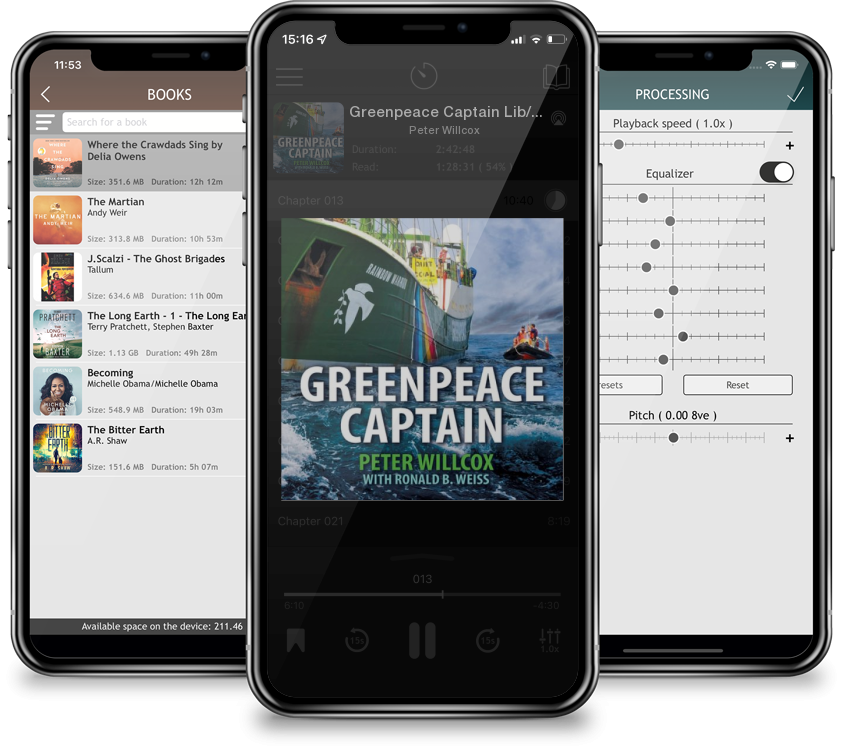 Audiobook Greenpeace Captain Lib/E: My Adventures in Protecting the Future of Our Planet (Compact Disc) by Peter Willcox