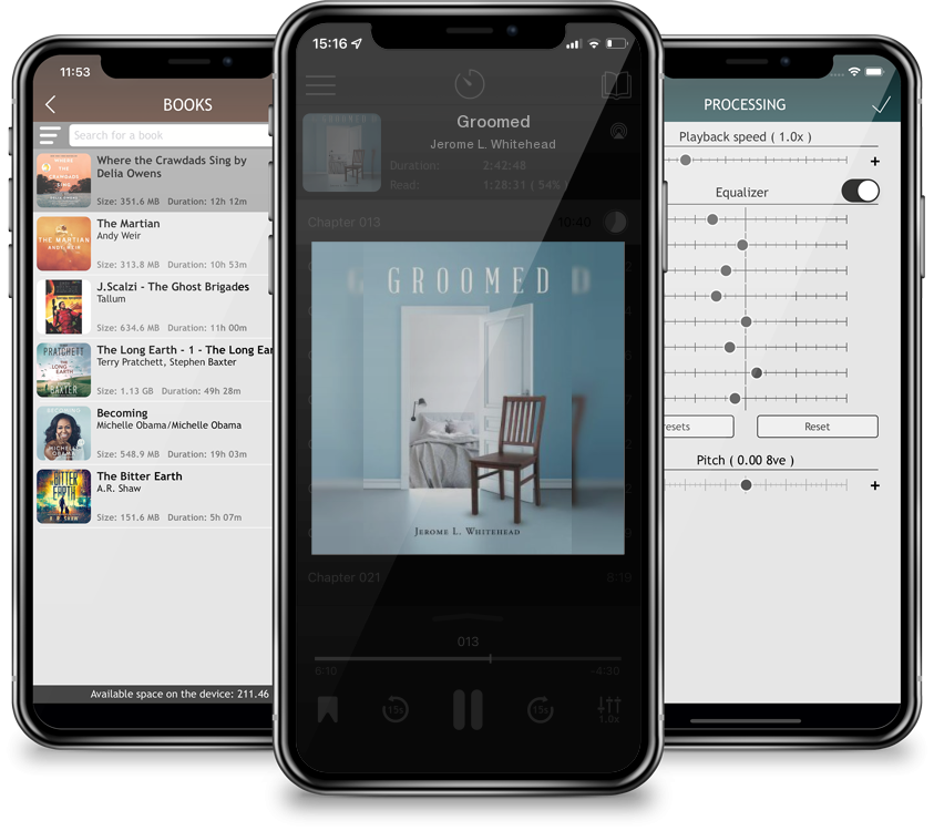 Audiobook Groomed by Jerome L. Whitehead