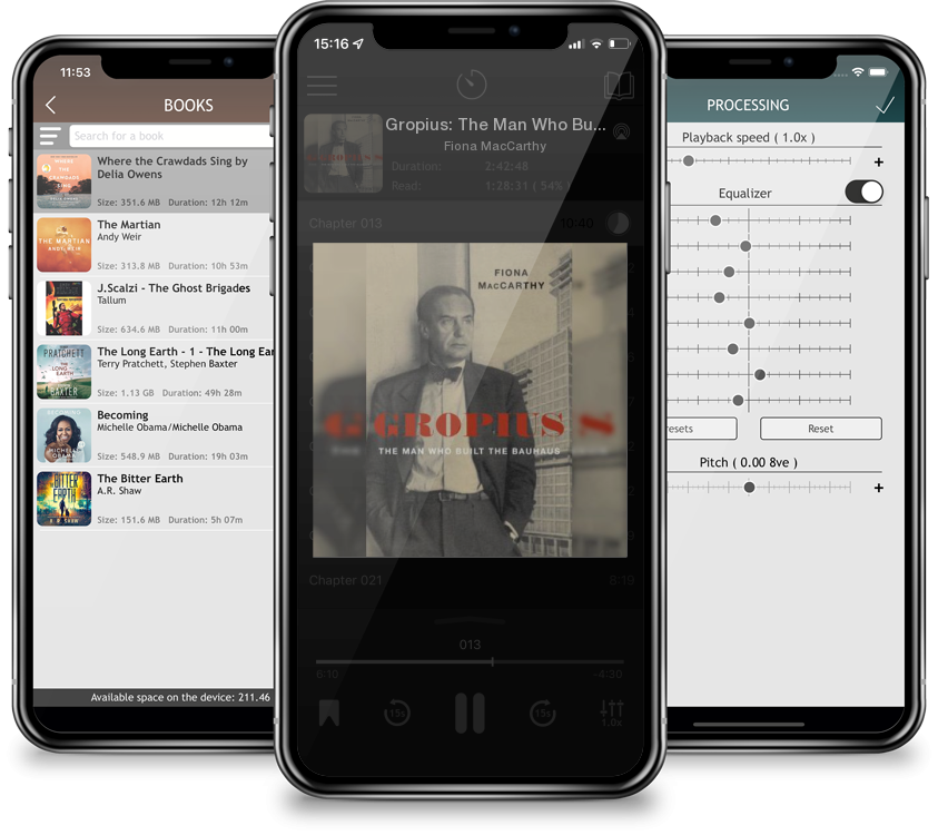 Audiobook Gropius: The Man Who Built the Bauhaus by Fiona MacCarthy
