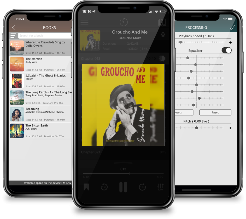 Audiobook Groucho And Me by Groucho Marx